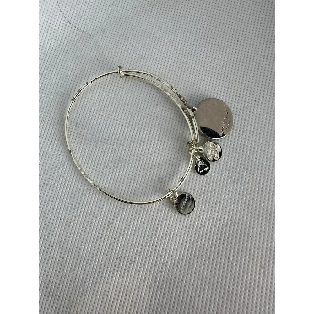 Alex + Ani Energy Charm Bracelet U.S. Army Star 2017 Silver
